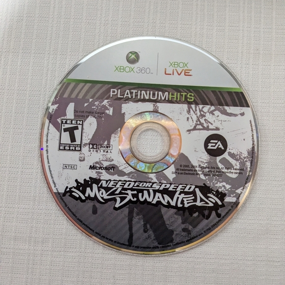 Need for Speed Most Wanted Platinum Hits (Microsoft Xbox 360) Tested Works - Picture 3 of 6
